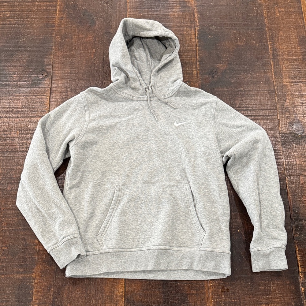 Nike Men's Light Gray Hoodie